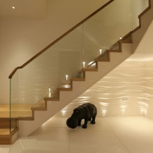 Floor lighting in an apartment: a photo, how to do it yourself-7