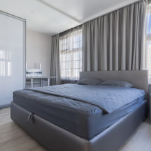 All about the use of gray in the interior of bedroom-5