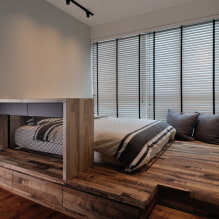 Podium bed: a review of the best solutions, 45 photos in the interior-7