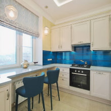 How to equip a kitchen 3 by 3 meters? 40 photos and design options-0