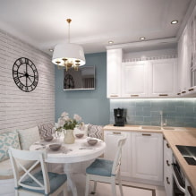 How to equip a kitchen 3 by 3 meters? 40 photos and design options-7