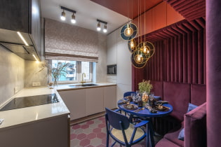 How to equip a kitchen 3 by 3 meters? 40 photos and design options