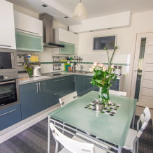 Variants of placing a TV in the kitchen (47 photos) -4