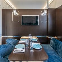 Variants of placing a TV in the kitchen (47 photos) -8