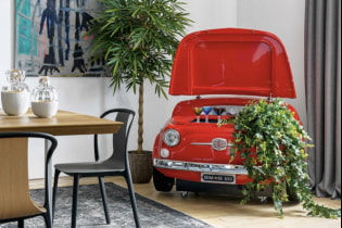 A selection of stylish interiors of Russian stars