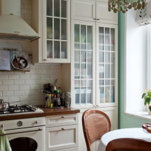 Kitchen in Khrushchev: current design, 60 photos in the interior-1