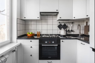 Kitchen in Khrushchev: current design, 60 photos in the interior