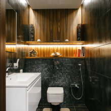 How to hide pipes in the toilet: options and instructions with photos and videos-5