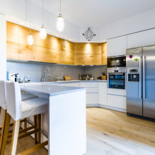 All about the design of the U-shaped kitchen (50 photos) -2