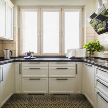 All about the design of the U-shaped kitchen (50 photos) -3