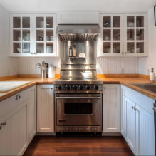 All about the design of the U-shaped kitchen (50 photos) -4