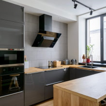 All about the design of the U-shaped kitchen (50 photos) -8