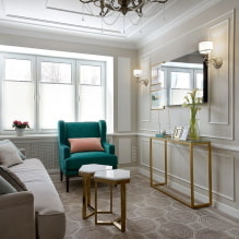 Living room design 17 sq m - design tips and photos in the interior-1