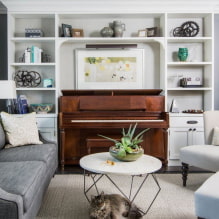 Living room design 17 sq m - design tips and photos in the interior-3