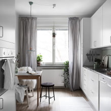 Kitchen design 7 sq m - 50 real photos with the best solutions-1