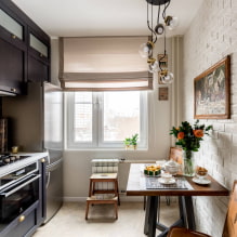 Kitchen design 7 sq m - 50 real photos with the best solutions-7