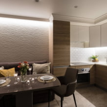 Design of a rectangular room: design features, photo in the interior-8