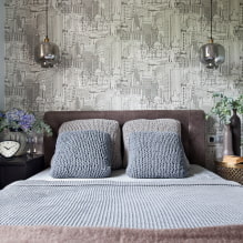 Everything about the design of a bedroom 10 sq m (45 photos in the interior) -7