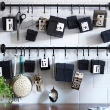 Roof rails for the kitchen: pros and cons, types, photos in the interior-6