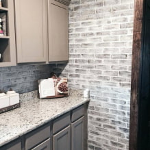 Decorating the kitchen with pvc panels: pros and cons, applications, design ideas-4