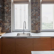 Working area in the kitchen and its features of arrangement-8