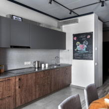 Built-in kitchen: pros and cons, types, tips for choosing-5