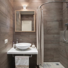 How to decorate a bathroom design 3 sq m? -7