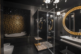 Black bathroom: photos and design secrets