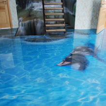 How does a self-leveling floor look in the interior of an apartment? -0