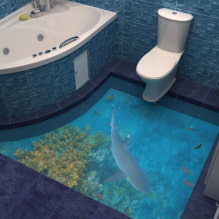 How does a self-leveling floor look in the interior of an apartment? -1