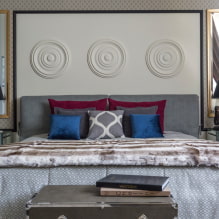 What to hang over the bed in the bedroom? 10 interesting ideas-2