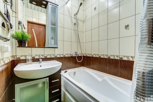 How to create a stylish bathroom design 4 sq m?