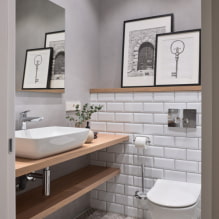 What materials to choose for finishing the toilet? -2