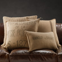 How to apply burlap in the interior? 12 decor options-3