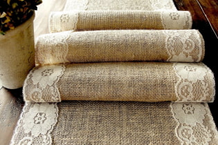 How to apply burlap in the interior? 12 decor options