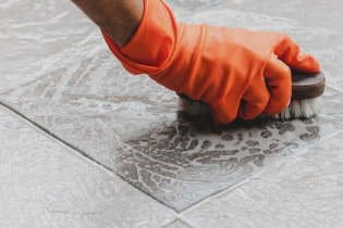 How to clean the tiles after renovation?