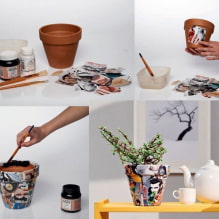 How to make flower pots with your own hands? 9 master classes-7