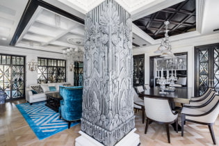 Columns in the interior: 35 photos with the best ideas