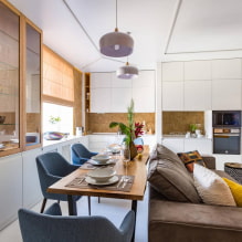 How to properly organize a dining area in the kitchen? -2