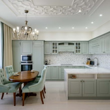 How to properly organize a dining area in the kitchen? -3