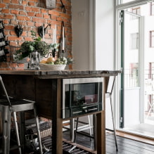 Where to put the microwave in the kitchen? -5