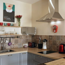 Where to put the microwave in the kitchen? -8