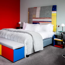 Features of interior design in the Bauhaus-3 style