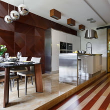 Features of interior design in the Bauhaus-5 style