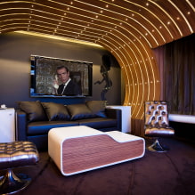 How to decorate an interior in the style of futurism? -5