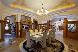 How to decorate an interior in the Art Nouveau style?