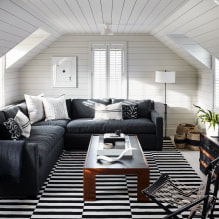 Modern design options for attic-2