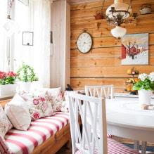 How to decorate the interior of the kitchen in the country? -1