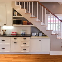 We decorate the kitchen design in a private house-4