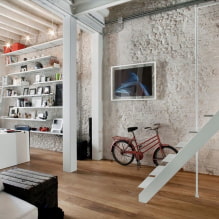 What materials are suitable for loft-style wall decoration? -4